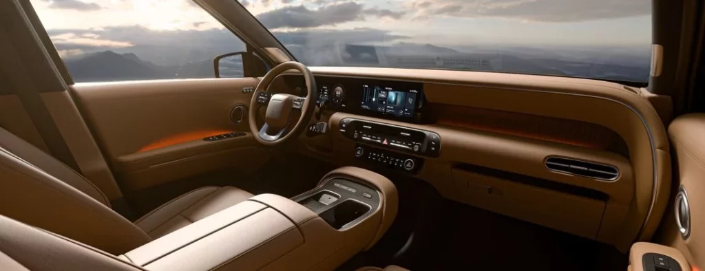 Hyundai Palisade: El hermano mayor del Santa Fe se pone a punto 2 Motor16 2024 Hyundai Palisade. Imagen salpicadero.