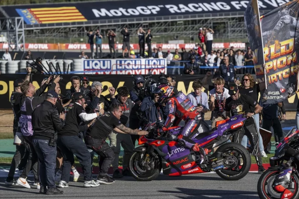 El Gran Premio de MotoGP de Barcelona es "el mejor del año 2024" y también el más solidario 3 Motor16 EuropaPress 6347236 martin jorge spa prima pramac racing ducati desmosedici gp24 portrait Motor16