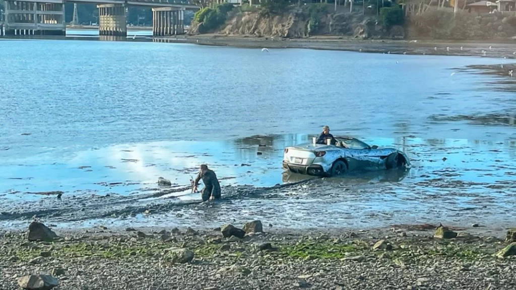El Ferrari Portofino que tenía complejo de pájaro y acabó en una ciénaga 1 Motor16 El mensaje que deja este Ferrari Portofino destruido