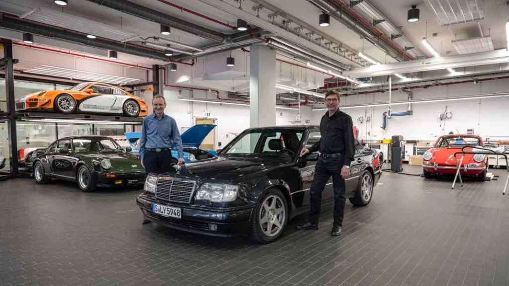 El Mercedes-Benz que ahora descansa en un museo
