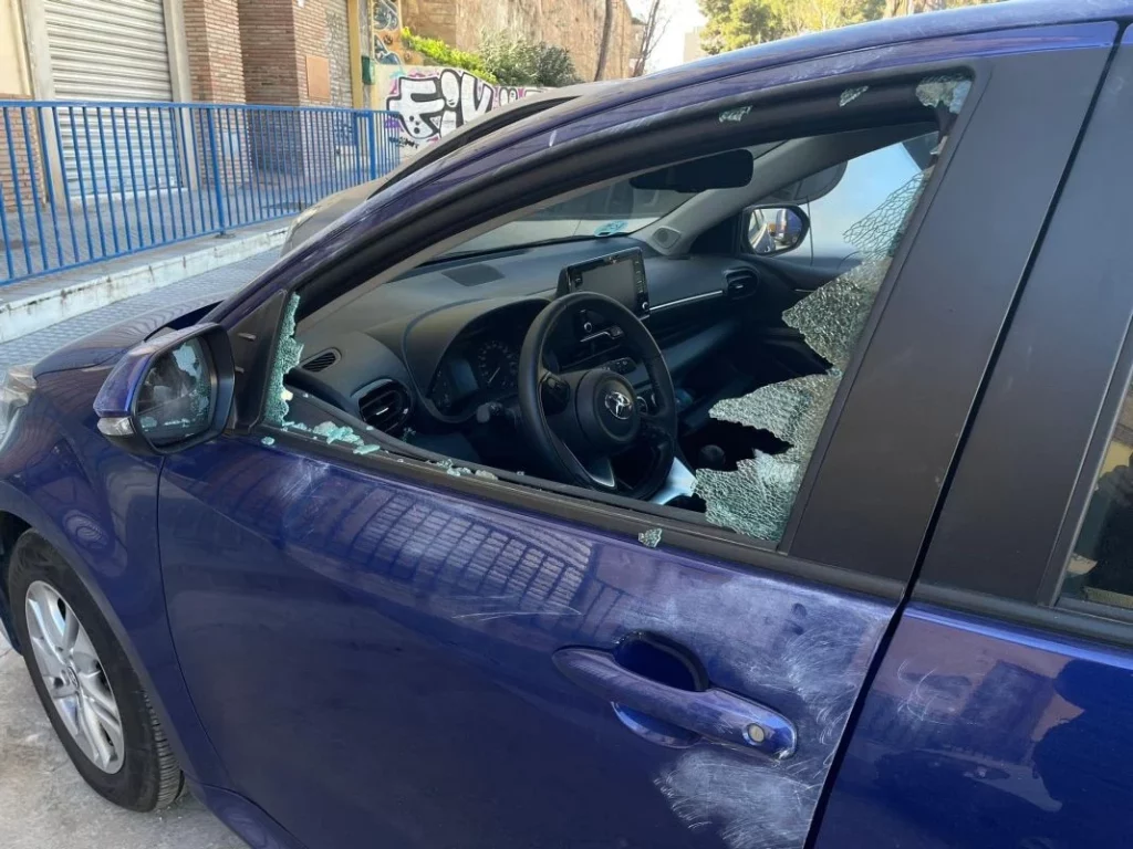 Vandalismo robo cristal Motor16