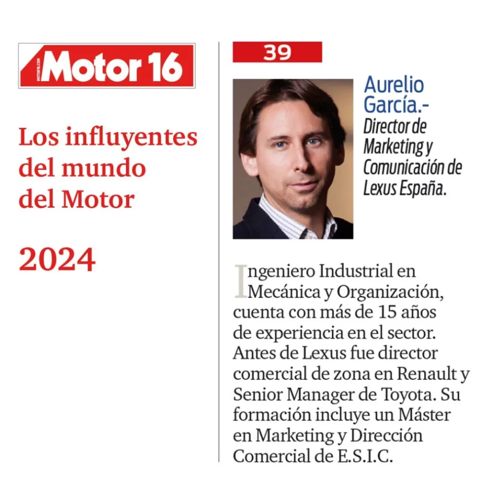 aurelio garcia Motor16