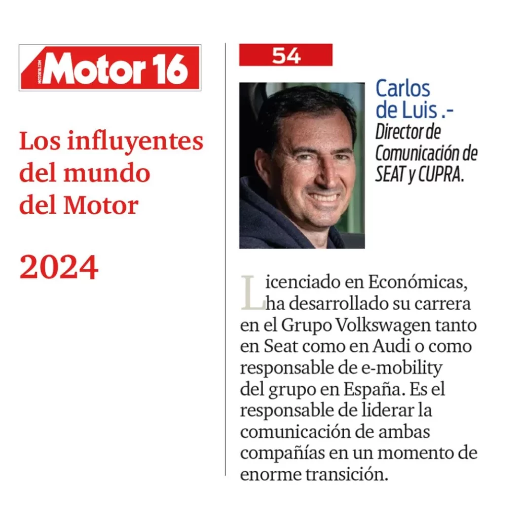 carlos de luis Motor16