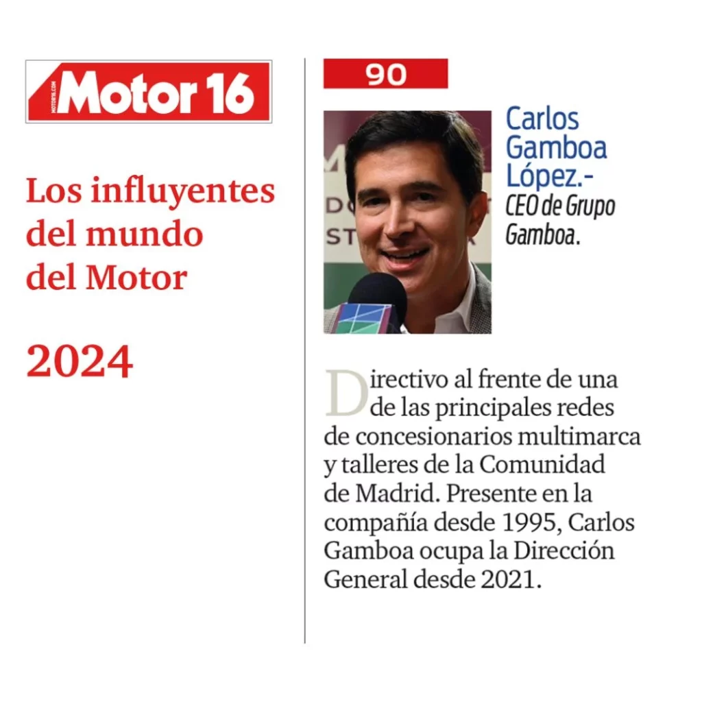 carlos gamboa Motor16