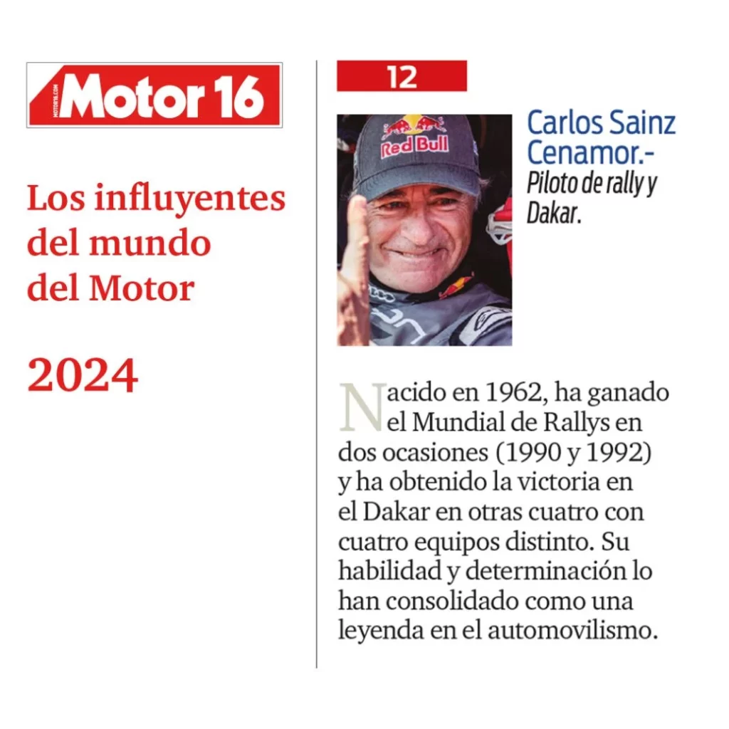 carlos sainz cenamor Motor16