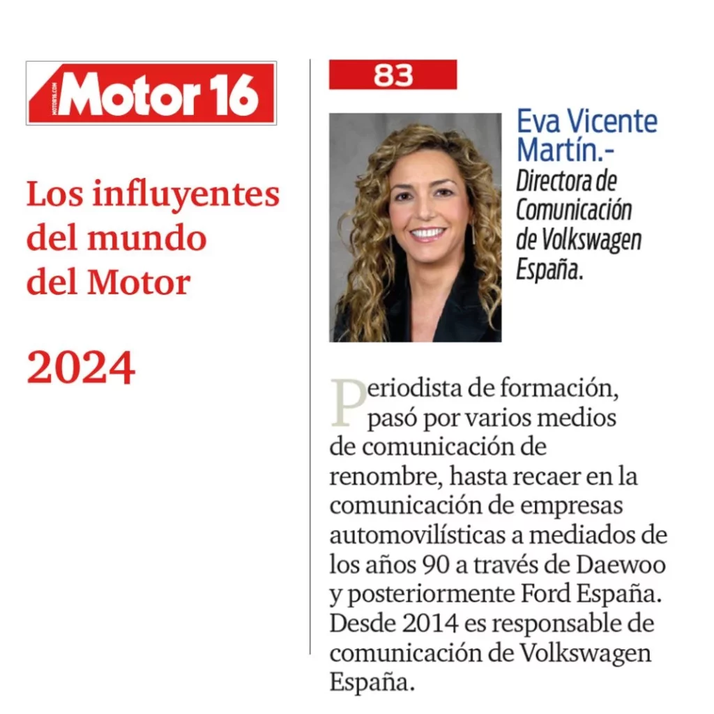 eva vicente martin Motor16