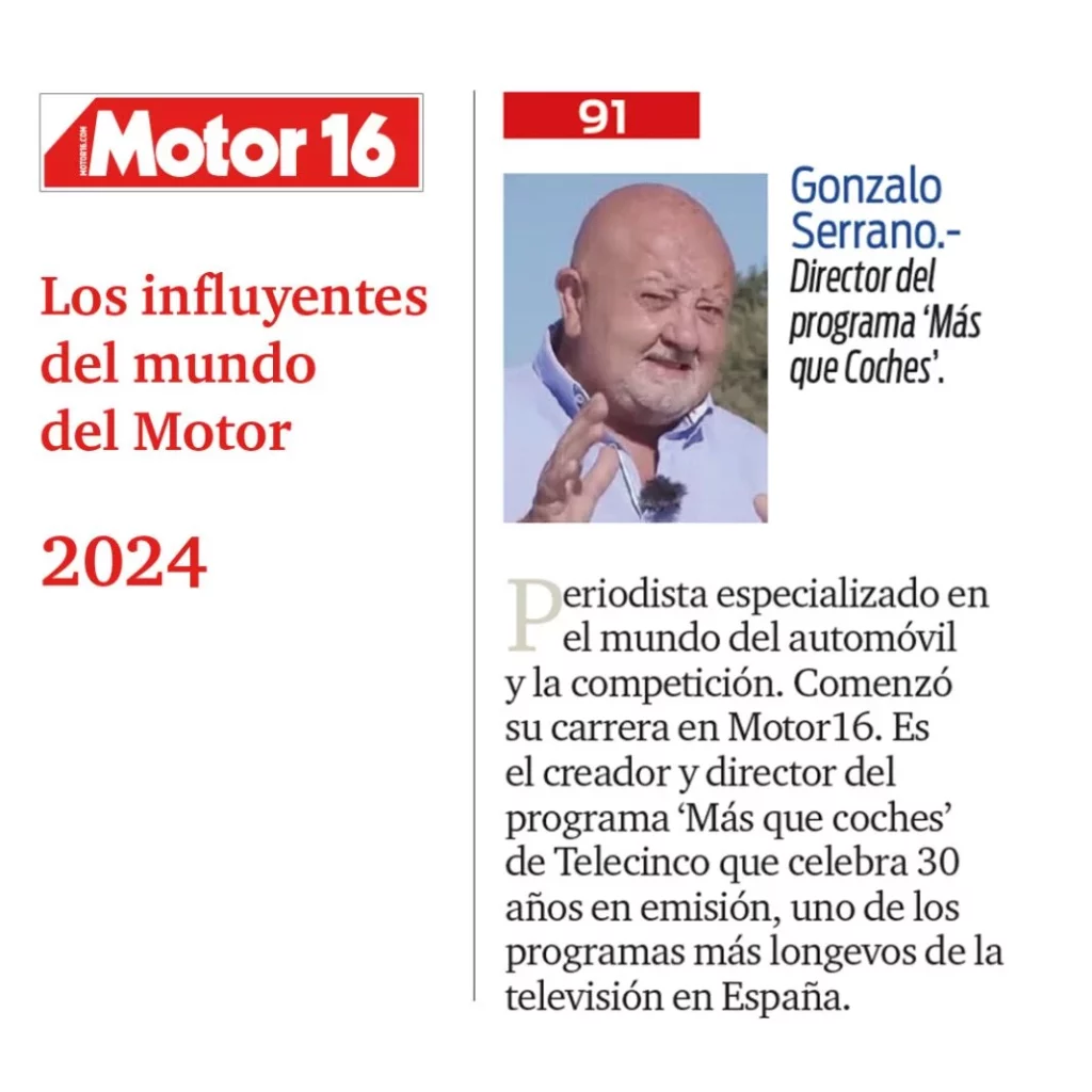 gonzalo serrano Motor16