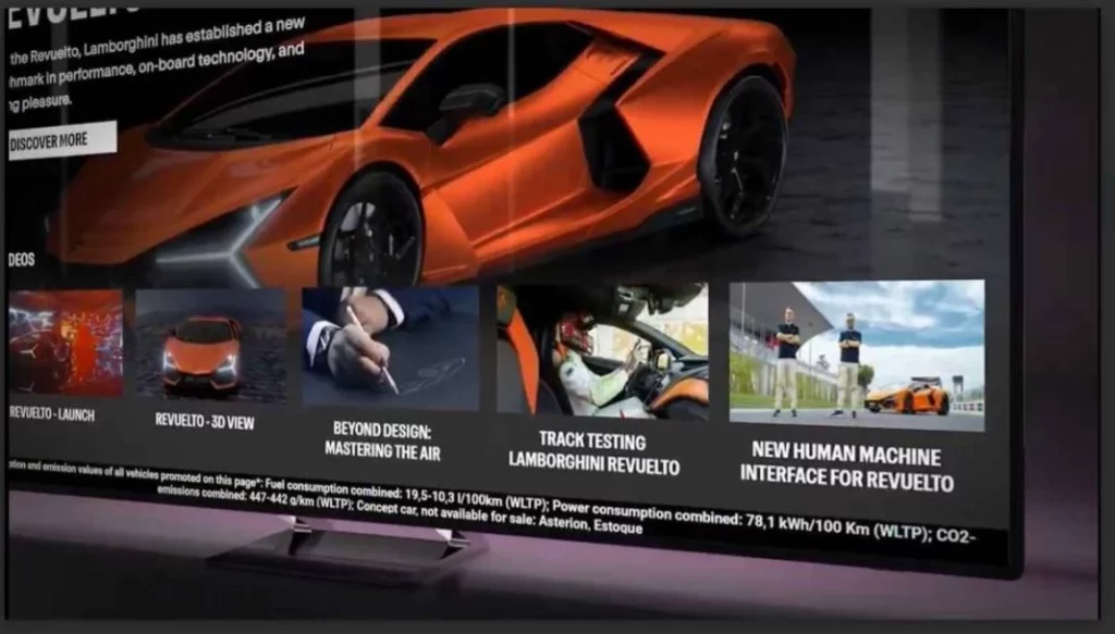 El día que Lamborghini quiso desafiar a Antena 3 y Telecinco 2 Motor16 La propuesta innovadora, un posicionamiento de la marca italiana por fuera de las pistas