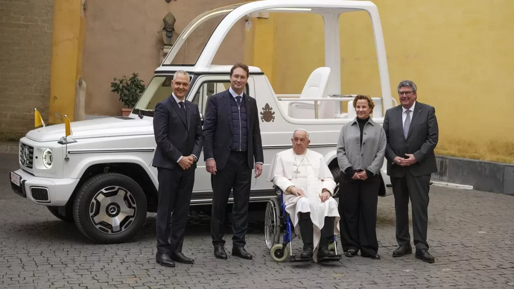 El Vaticano y Mercedes-Benz, una relación con mucha historia
