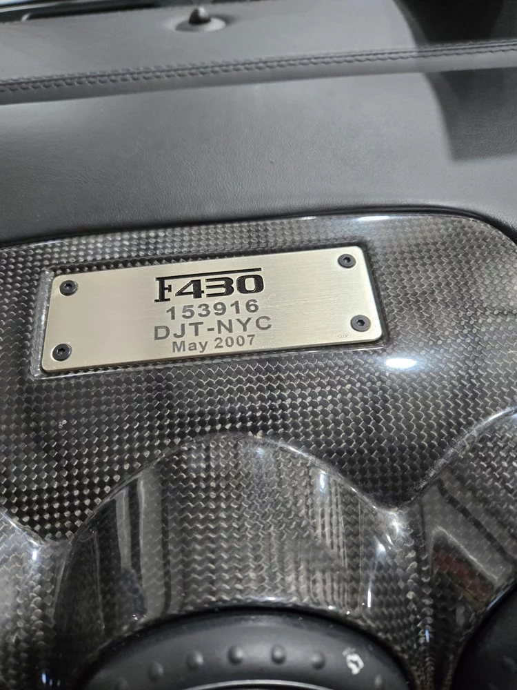 2007 Ferrari f430 Donald Trump 6 Motor16
