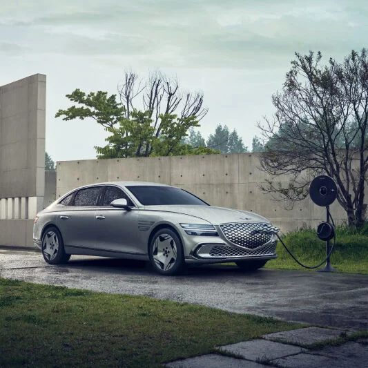 Genesis Electrified G80: Estrena batería para llegar más lejos por un módico precio 1 Motor16 2025 Genesis Electrified G80. Corea. Imagen exterior.