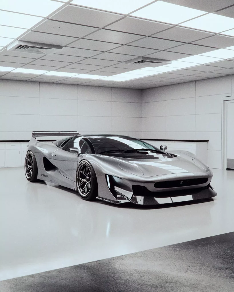 Si el Jaguar XJ220 naciera hoy sería como este creado por Khyzyl Saleem 1 Motor16 2025 Jaguar XJ200 Khyzul Saleem. Imagen estudio.