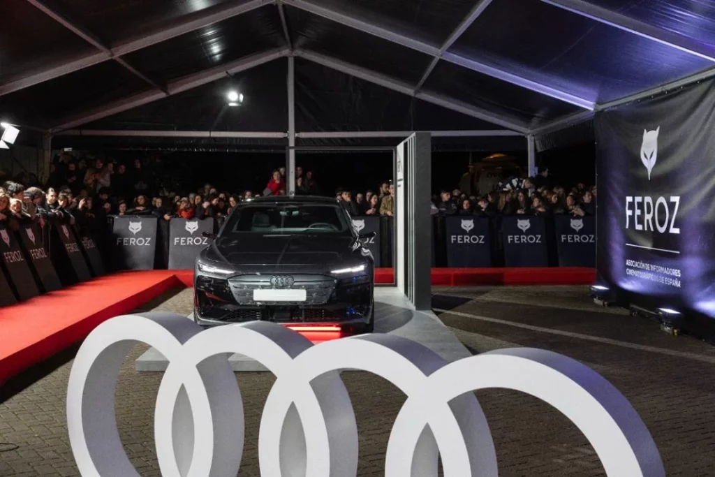 La marca de coches que estuvo en los Premios Feroz 10 Motor16 Audi PremiosFeroz 8 Motor16