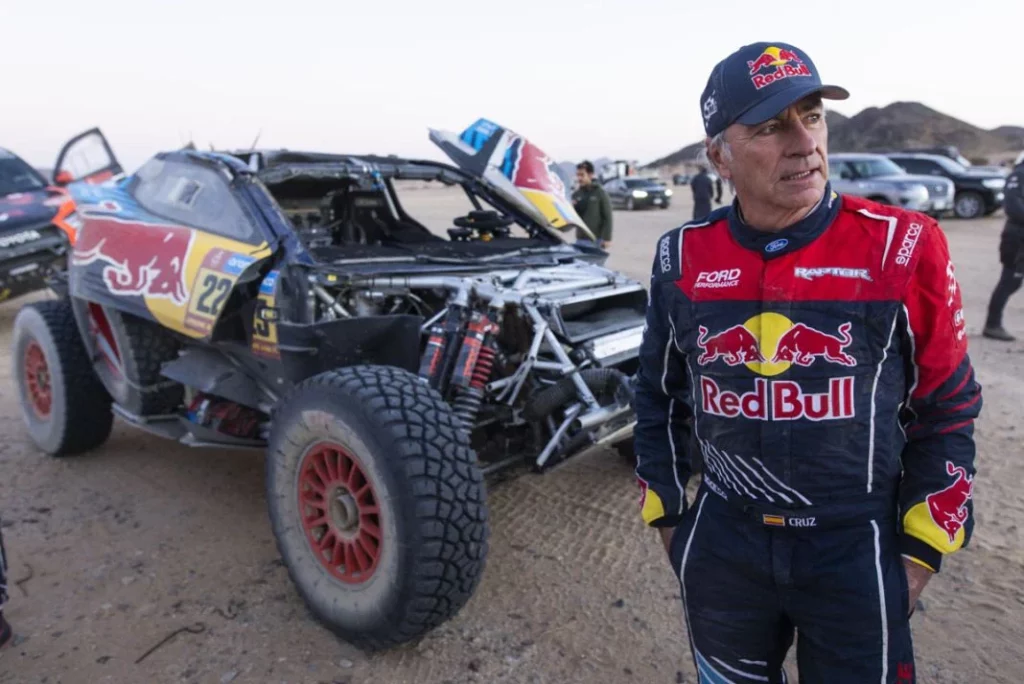 Un Dakar demasiado duro, y además con otro enemigo inesperado 7 Motor16 EuropaPress 6436551 sainz carlos spa ford ford m sport fia w2rc ultimate portrait during the Motor16