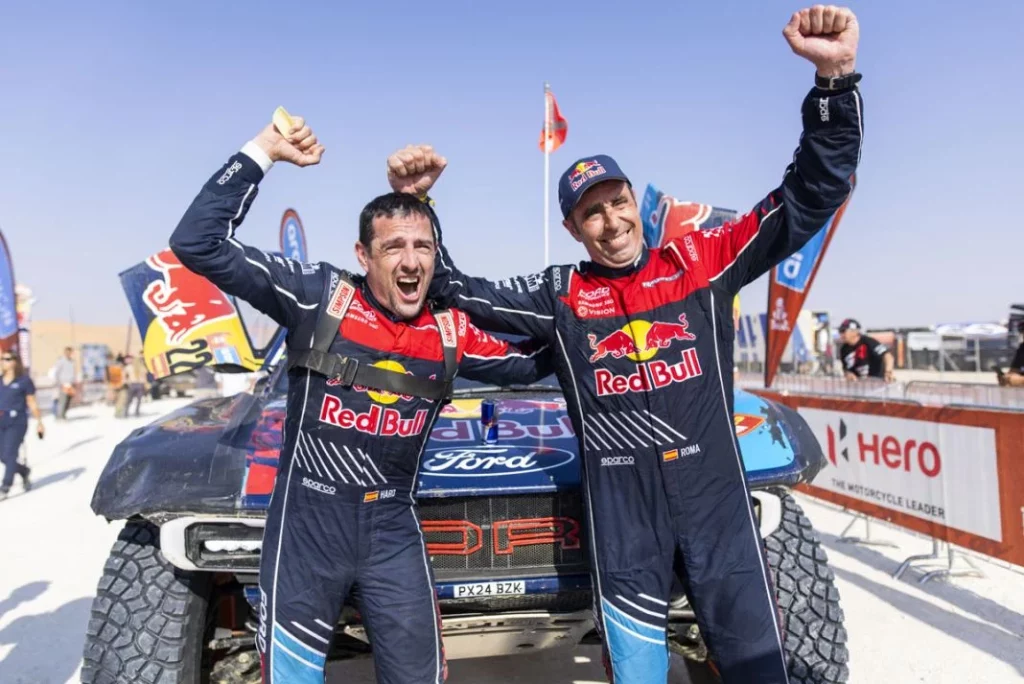 Las lecciones que ha dejado el Dakar 2025, incluyendo a los españoles 5 Motor16 EuropaPress 6454680 227 roma nani spa haro alex spa ford ford m sport fia w2rc ultimate Motor16