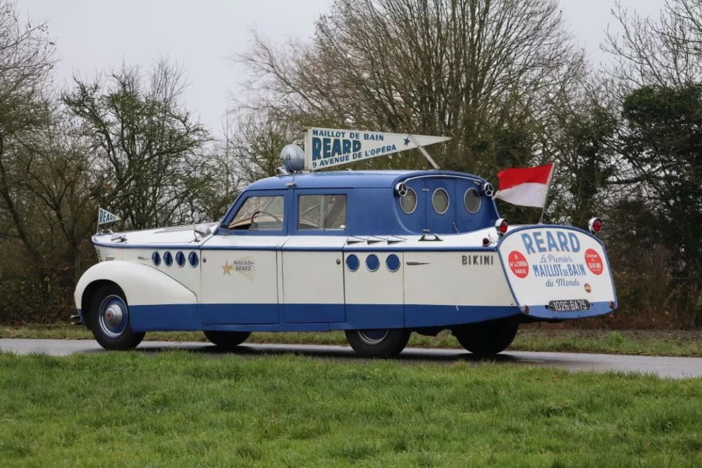 La curiosa historia del coche yate, el inventor del bikini y el carrocero del Tiburón 37 Motor16 coche yate Packard Super Eight Yacht REARD 3 Motor16