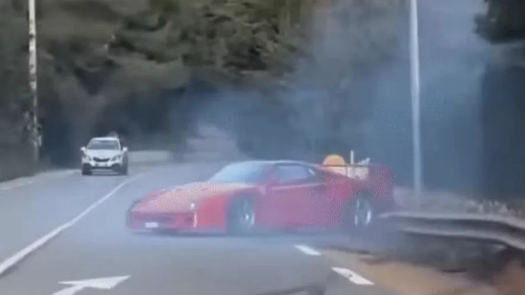 Los detalles del Ferrari F40 de Lando Norris