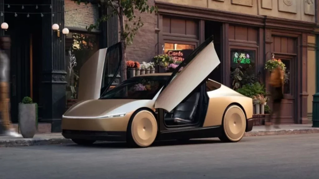 El coche en el que Elon Musk debería haber llegado al acto de investidura de Trump 1 Motor16 Los detalles del Tesla WeRobot