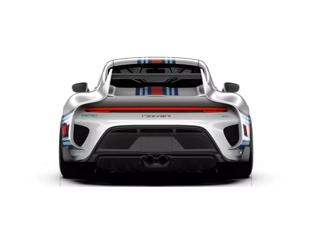 2025 Rezvani Motors. Retro RR1. Porsche 911. Imagen trasera.