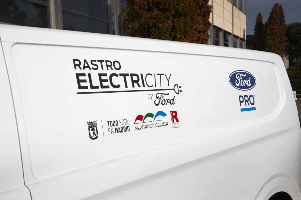 Ford renueva su compromiso eléctrico con los comerciantes del centro de Madrid 4 Motor16 Ford E-Transit Custom