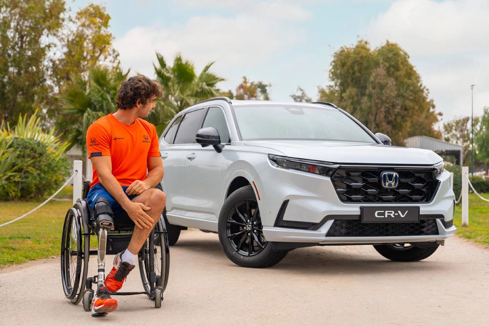 El medallista olímpico que se une a la familia de Honda 3 Motor16 HONDA Y DANI CAVERZASCHI 4 Motor16