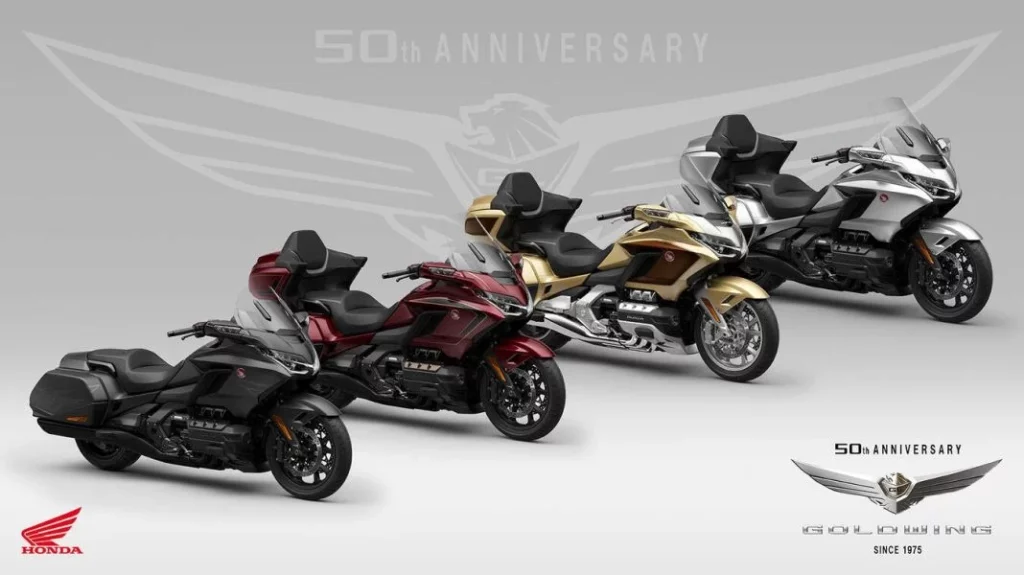 La imponente Honda Gold Wing presenta una serie especial por su 50 aniversario 12 Motor16 Honda GL1800 Gold Wing 2025 41 Motor16