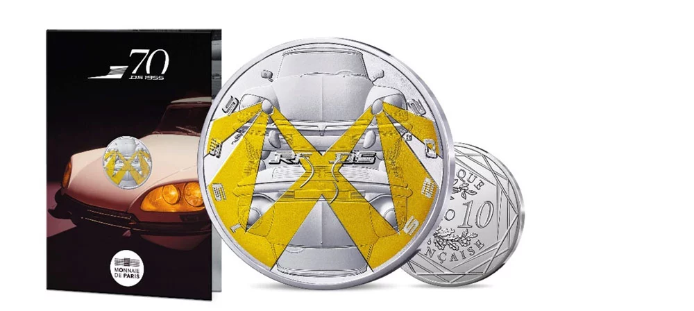 Una moneda única para celebrar los 70 años de DS, una marca única 1 Motor16 MONEDA 70 ANIVERSARIO DS 1 Motor16