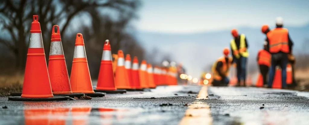 La DGT está implementando el uso de conos conectados para mejorar la seguridad vial en los tramos de obras.
