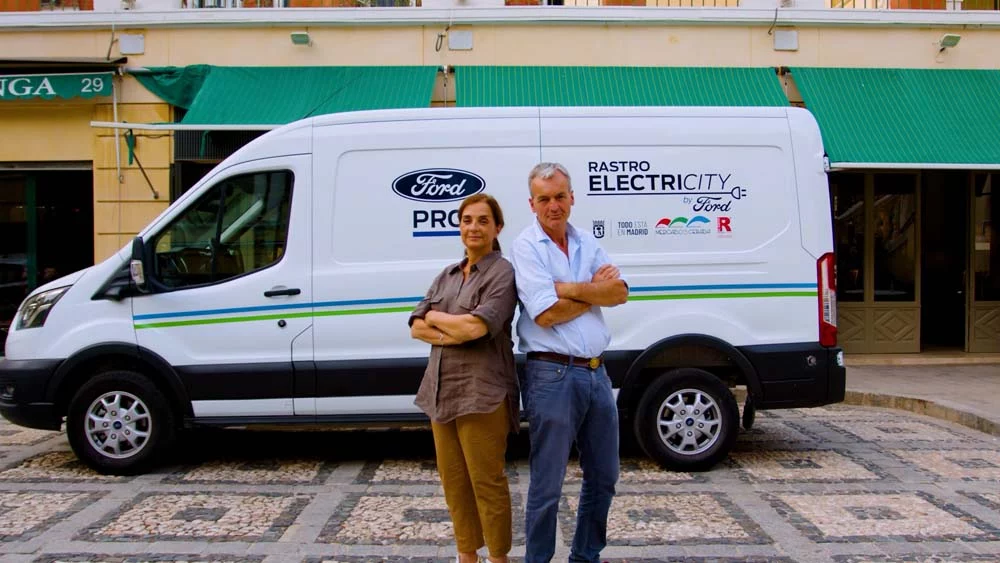 Ford renueva su compromiso eléctrico con los comerciantes del centro de Madrid 1 Motor16 Ford E-Transit Custom