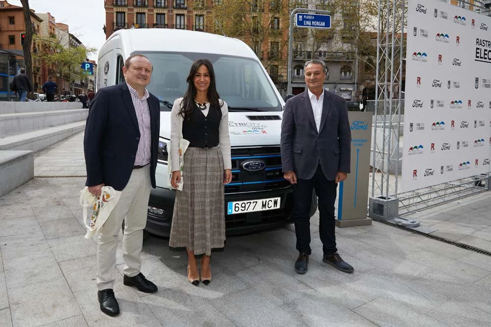Ford renueva su compromiso eléctrico con los comerciantes del centro de Madrid 13 Motor16 RastroElectricitybyFord 7 Motor16