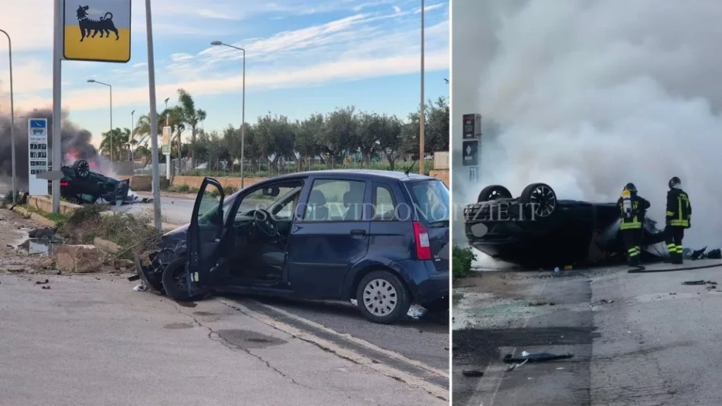 Lamborghini Urus Vs Fiat Idea: El más caro y potente jamás tiene las de ganar 1 Motor16 Las consecuencias del accidente entre el Lamborghini Urus y el Fiat Idea
Fuente: captura Scicli Video Notizie en YT