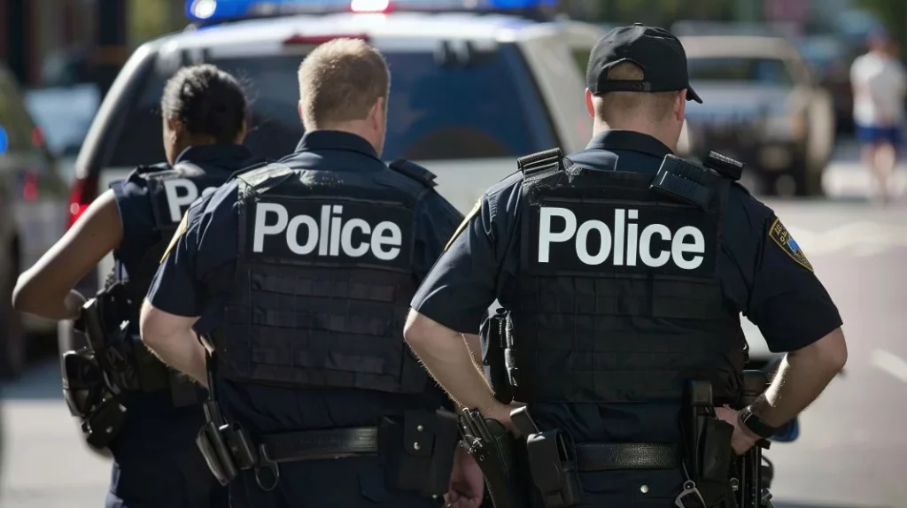 Policía en Estados Unidos