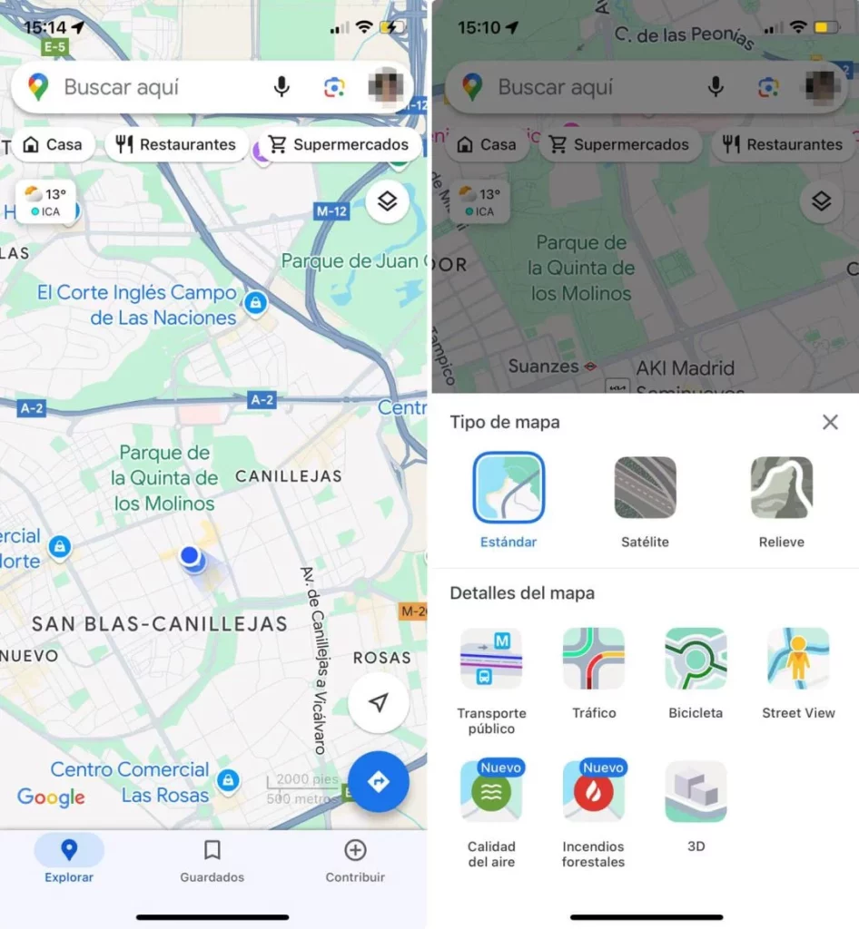 10 trucos de Google Maps para llevar a tus hijos al cole: ahorra tiempo y dinero 3 Motor16 modo trafico google maps 000 Motor16