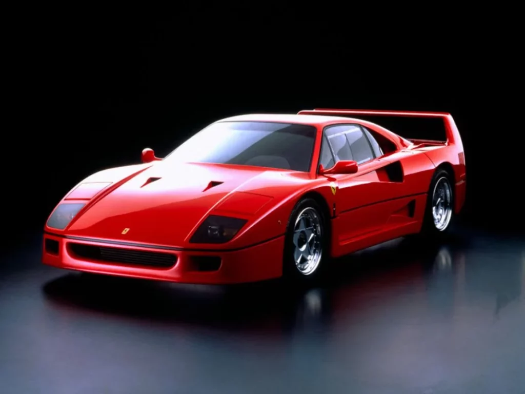 1987 Ferrari F40. Imagen estudio.