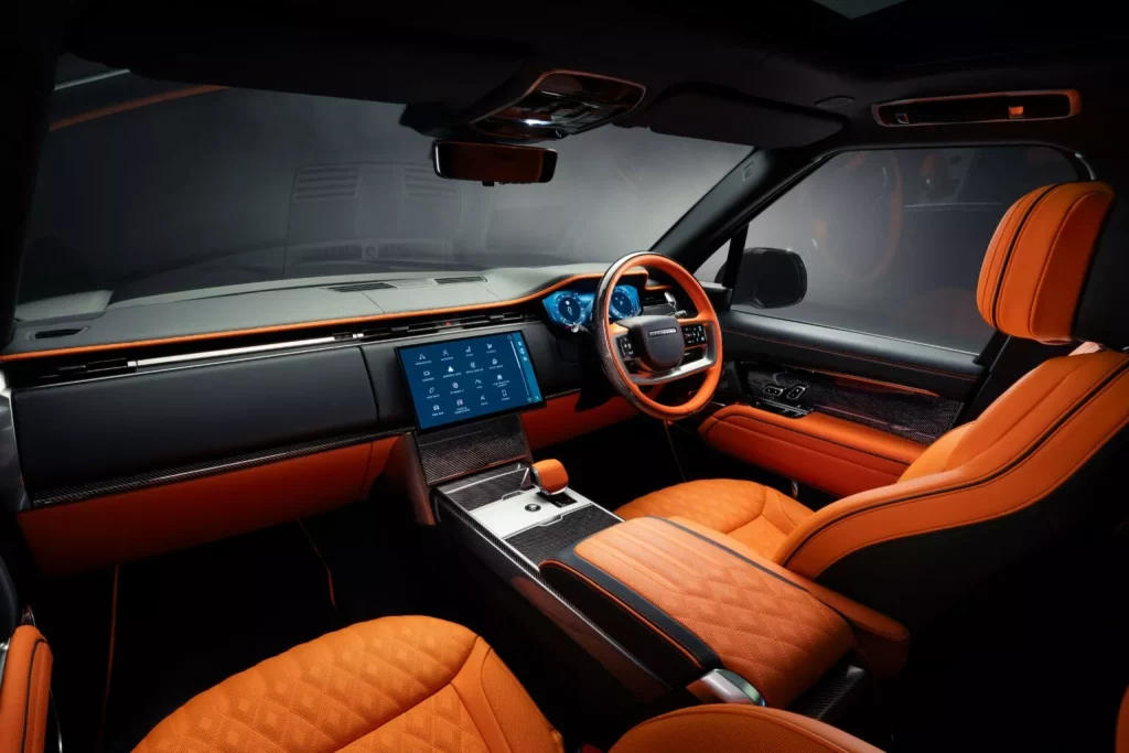 Overfinch lo da todo con este Range Rover bautizado como Velocity Edition 2 Motor16 2025 Range Rover. Overfinch Velocity. Imagen interior.