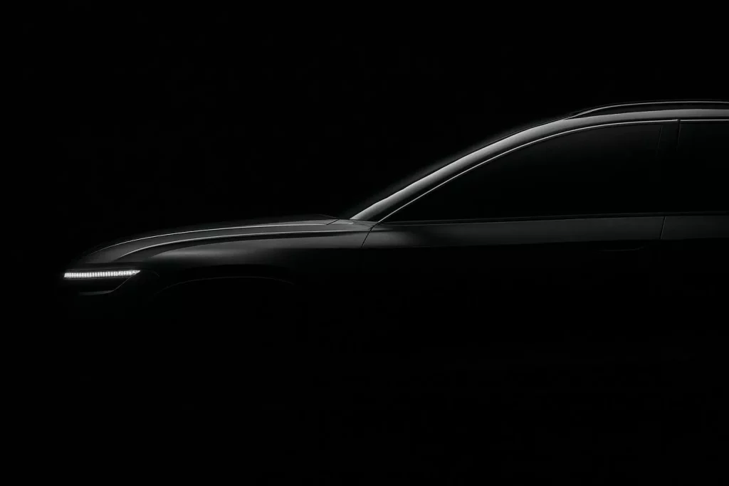 2025 Perseus SUV EV. Teaser. Imagen portada.