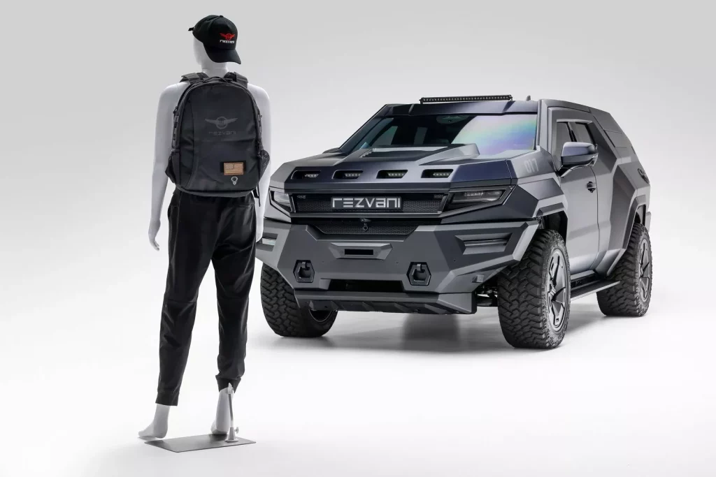 Rezvani ha creado esta mochila que puede salvarte la vida 4 Motor16 2025 Rezvani Motors Mochila Antibalas 1 Motor16