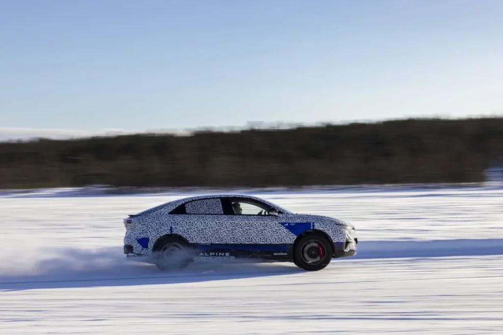 El Alpine A390 se traslada al norte de Suecia para las pruebas invernales 3 Motor16 Alpine A390 2025 laponia 11 Motor16