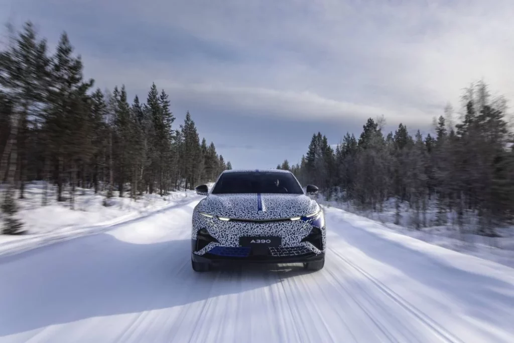 El Alpine A390 se traslada al norte de Suecia para las pruebas invernales 21 Motor16 Alpine A390 2025 laponia 17 Motor16