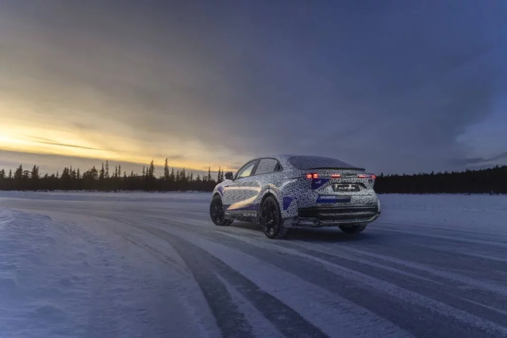 El Alpine A390 se traslada al norte de Suecia para las pruebas invernales 6 Motor16 Alpine A390 2025 laponia 2 Motor16