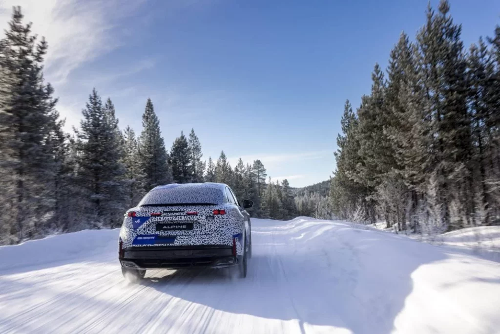 El Alpine A390 se traslada al norte de Suecia para las pruebas invernales 25 Motor16 Alpine A390 2025 laponia 21 Motor16