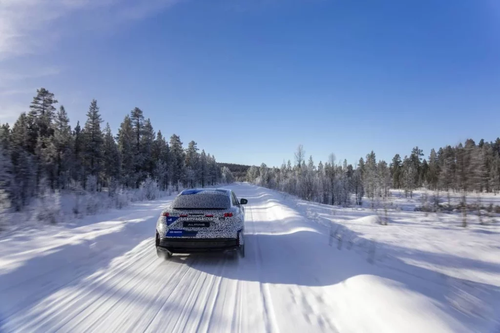 El Alpine A390 se traslada al norte de Suecia para las pruebas invernales 26 Motor16 Alpine A390 2025 laponia 22 Motor16