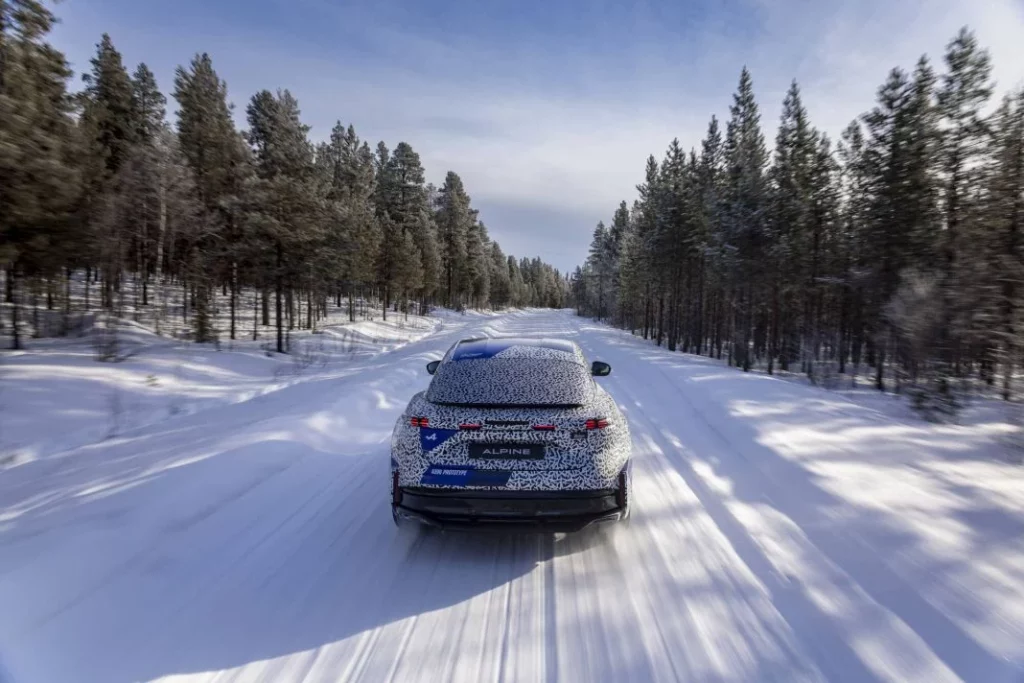 El Alpine A390 se traslada al norte de Suecia para las pruebas invernales 27 Motor16 Alpine A390 2025 laponia 23 Motor16