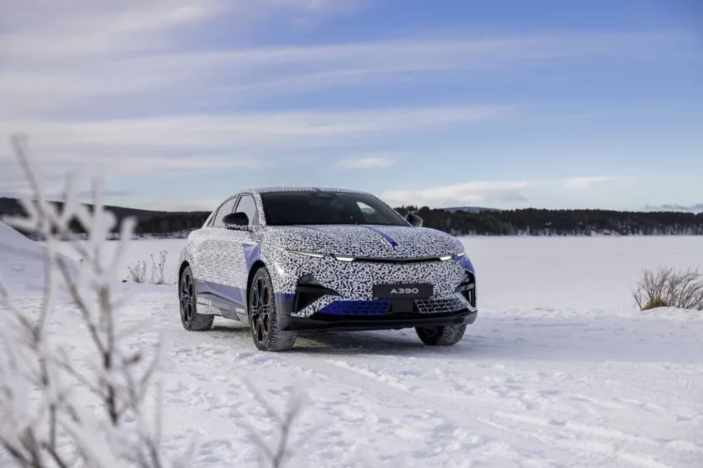 El Alpine A390 se traslada al norte de Suecia para las pruebas invernales 35 Motor16 Alpine A390 2025 laponia 31 Motor16