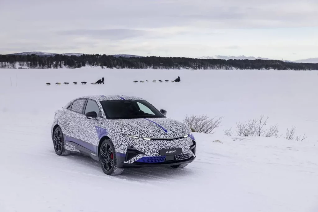 El Alpine A390 se traslada al norte de Suecia para las pruebas invernales 38 Motor16 Alpine A390 2025 laponia 34 Motor16