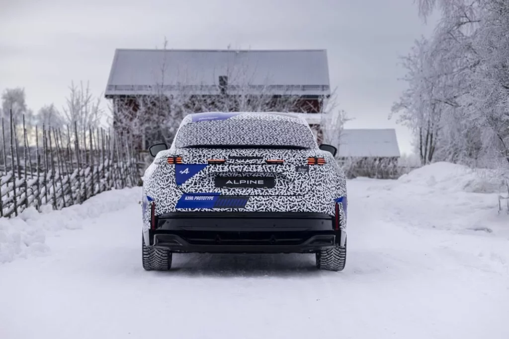 El Alpine A390 se traslada al norte de Suecia para las pruebas invernales 42 Motor16 Alpine A390 2025 laponia 41 Motor16