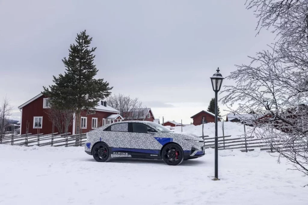 El Alpine A390 se traslada al norte de Suecia para las pruebas invernales 43 Motor16 Alpine A390 2025 laponia 42 Motor16