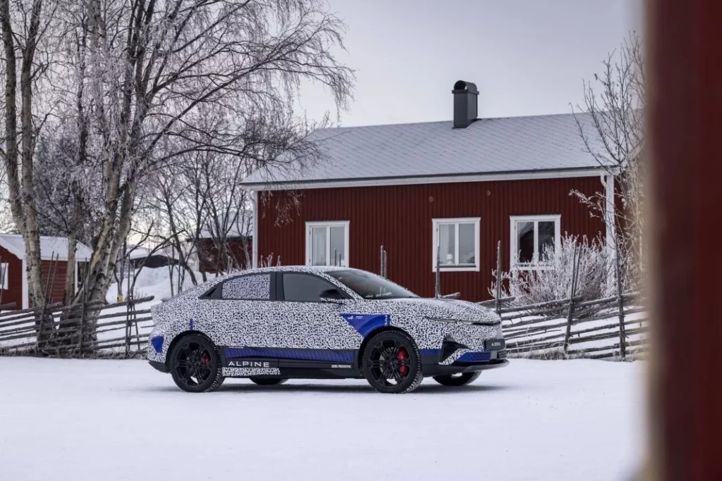 El Alpine A390 se traslada al norte de Suecia para las pruebas invernales 45 Motor16 Alpine A390 2025 laponia 44 Motor16