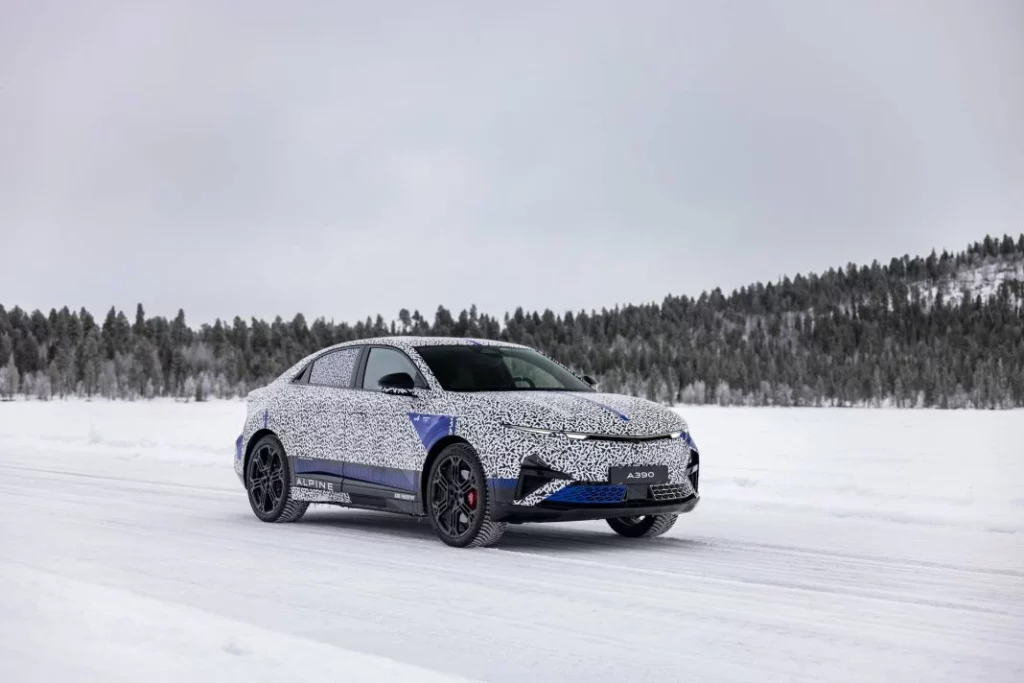 El Alpine A390 se traslada al norte de Suecia para las pruebas invernales 57 Motor16 Alpine A390 2025 laponia 56 Motor16