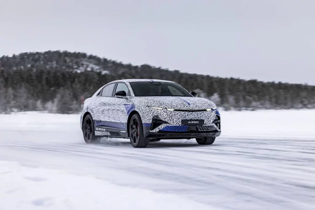 El Alpine A390 se traslada al norte de Suecia para las pruebas invernales 60 Motor16 Alpine A390 2025 laponia 59 Motor16